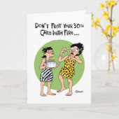 Carte 30e anniversaire de Snarky (Fleur jaune)