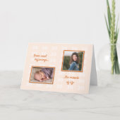 Carte 30e anniversaire de vos photos et de vos textes (Devant)