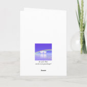 Carte 30e anniversaire Pearl Hearts (Tall) (Dos)