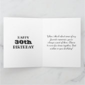 Carte 30e ou n'importe quel âge Photo Collage Big Birthd (Intérieur)