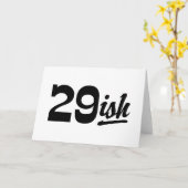 Carte 30ème anniversaire drôle (Fleur jaune)