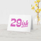 Carte 30ème anniversaire drôle (Fleur jaune)