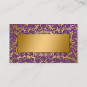 Carte 311-Golden diVine Eggplant Purple Place (Dos)