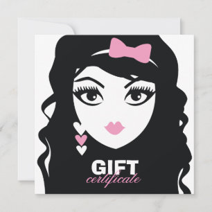Carte 311 Sweet Heart Luscious Pink Certificat cadeau