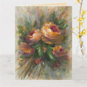 Carte 315 Roses 8.5 x 11" (Fleur jaune)