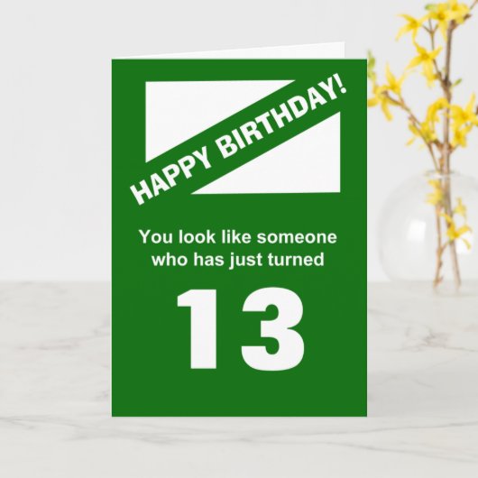 Carte 31e anniversaire (Fleur jaune)