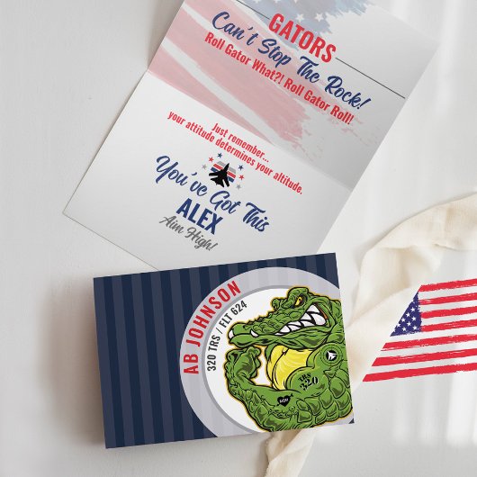 Carte 320 Gators Air Force BMT Entraînement militaire de