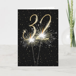 Carte 32e anniversaire du mariage