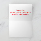 Carte 33 ans (Intérieur)