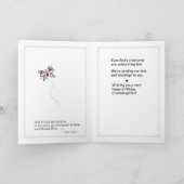 Carte 3423 Anniversaire de la petite-fille, Religieux (Intérieur)