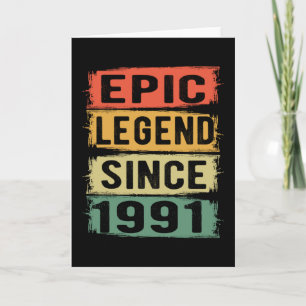 Carte 34 Ans Anniversaire Epic Légende 34e anniversaire 