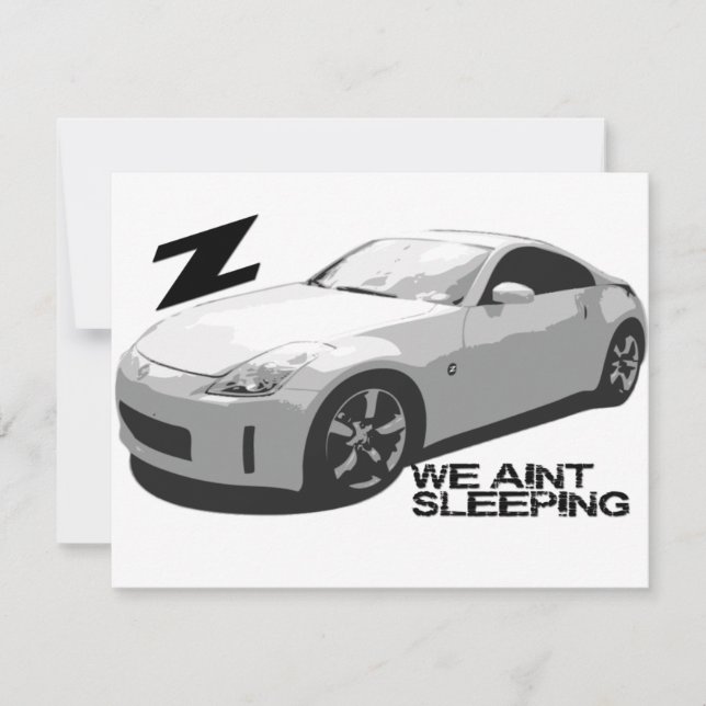 Carte 350Z Aint endormi (Devant)
