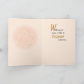 Carte 3583 Pâques Red-Gold (Intérieur)