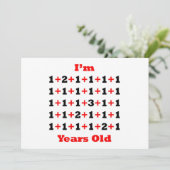 Carte 35 ans Noir Rouge (Debout devant)