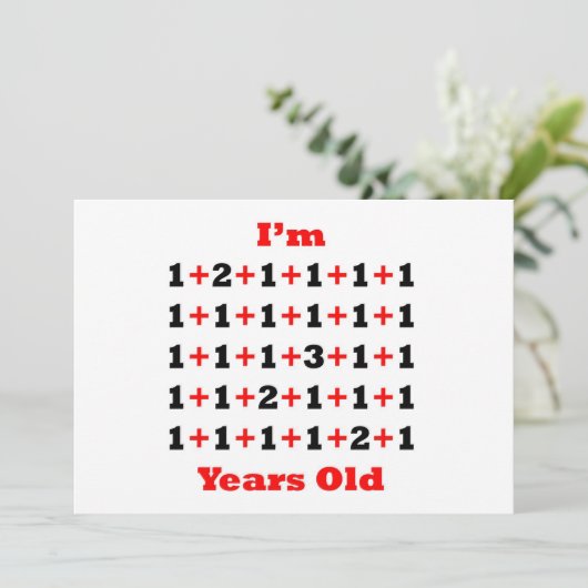 Carte 35 ans Noir Rouge (Debout devant)