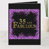 Carte 35e anniversaire  (Devant)