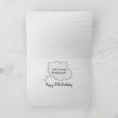 Carte 35e anniversaire Humour de Pélicans (Intérieur)