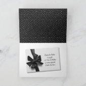 Carte 35e cadeau d'anniversaire avec cou (Intérieur)