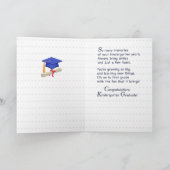 Carte 3734 Graduation Teddy Bear (Intérieur)
