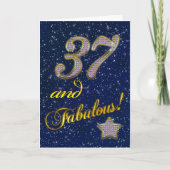 Carte 37e jour de Fabulous (Devant)