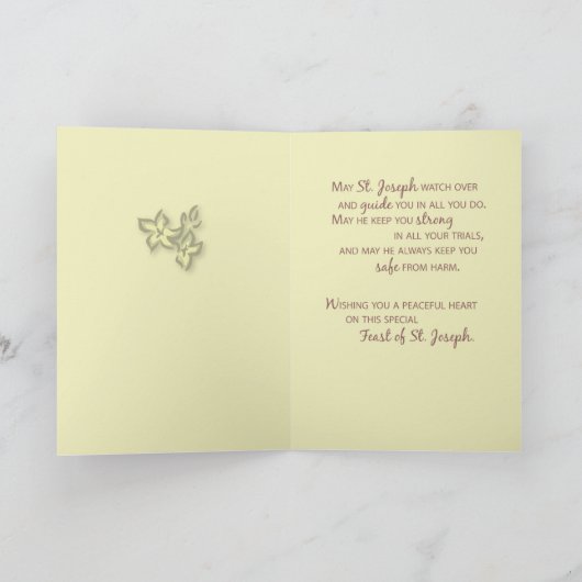 Carte 3818 Fête de Saint-Joseph (Intérieur)