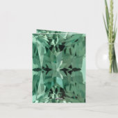 Carte 38e anniversaire du Mariage Green Beryl (Dos)