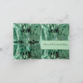 Carte 38e anniversaire du Mariage Green Beryl (Intérieur)