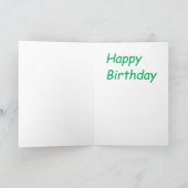 Carte 395 Tout ceci est pour vous - voeu d'anniversaire (Intérieur)