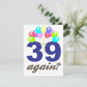 Carte 39 Encore ? Cadeaux d'anniversaire / Souvenirs (Debout devant)