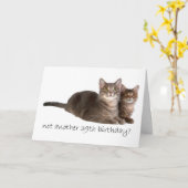 Carte 39e anniversaire (Fleur jaune)