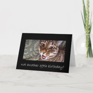 Carte 39e anniversaire
