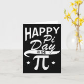 Carte 3.14 Jour Pi Pour Les Enseignants (Fleur jaune)