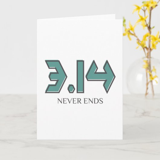 Carte 3.14 Never Ends (Fleur jaune)