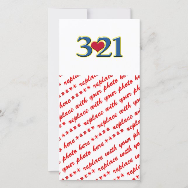 Carte 3-21 Journée mondiale du syndrome de Down (Devant)