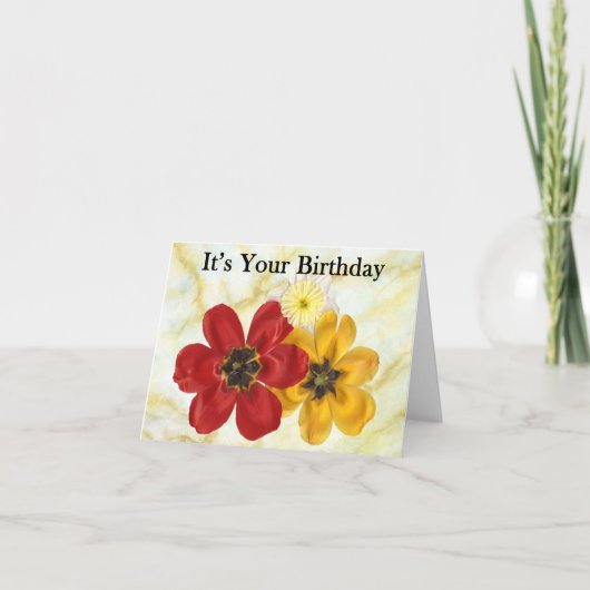 Carte 3 C'est ton anniversaire (Devant)