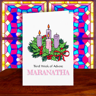 Carte #3 de 4 pour l'Avent (Troisième semaine : JO