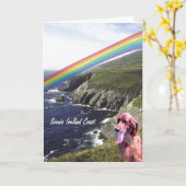 Carte 3. Magnifique Irlande Côte Pittoresque St. Patrick (Fleur jaune)