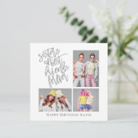 3 photo Script Soeur Meilleur Ami Anniversaire