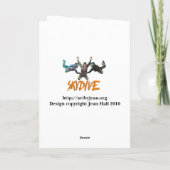 Carte 3 plongeurs - Orange (Dos)