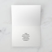 Carte 3 Roses Turquoises d'aquarelle sur Tan Damask anni (Intérieur)