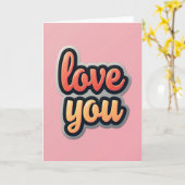 Carte 3D d'amour simple (Fleur jaune)