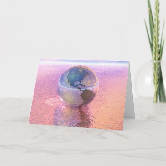 Carte 3D globe 12 (Devant)