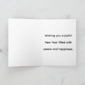 Carte 3D Santa Claus Christmas Greeting Card – Festive H (Intérieur)