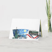 Carte 3D Van Gogh Starry Night Paper Craft (Dos)