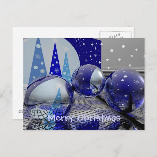 Carte 3d X-mas (Devant / Derrière)