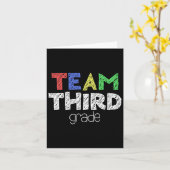 Carte 3e année 3e année Retour à l'école (Fleur jaune)