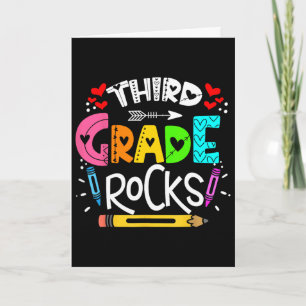 Carte 3e année Rocks Troisième année Rock Ck à l'école