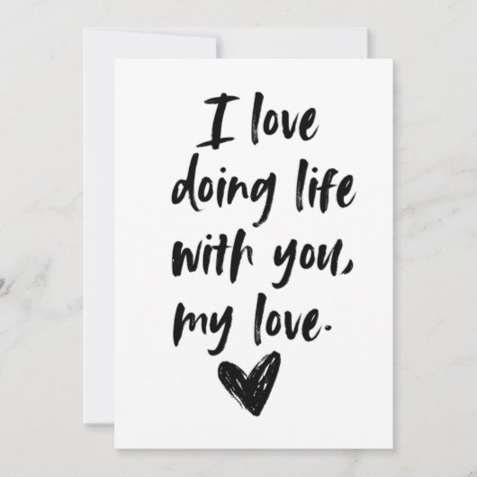 Carte 3e anniversaire de mariage (Devant)