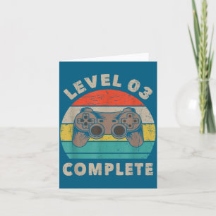 Carte 3e anniversaire de mariage 3 Lui