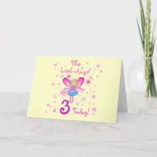Carte 3e T-shirts et cadeaux d'anniversaire Little Angel